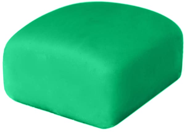 Mørkegrøn plastikglasur 250g 1 pakke.