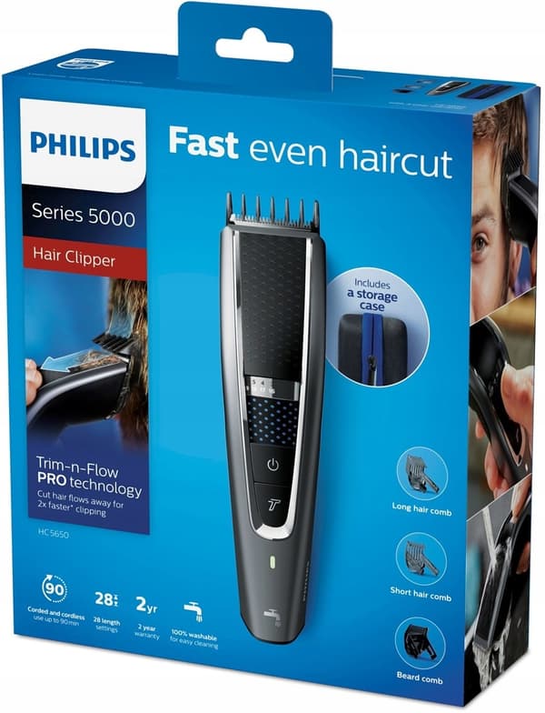 Philips HC 5650/15 trådløs hårklipper