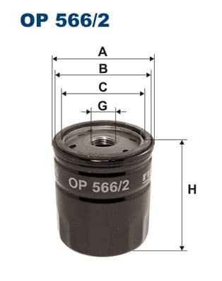 OLJEFILTER OP5662 FILTRON