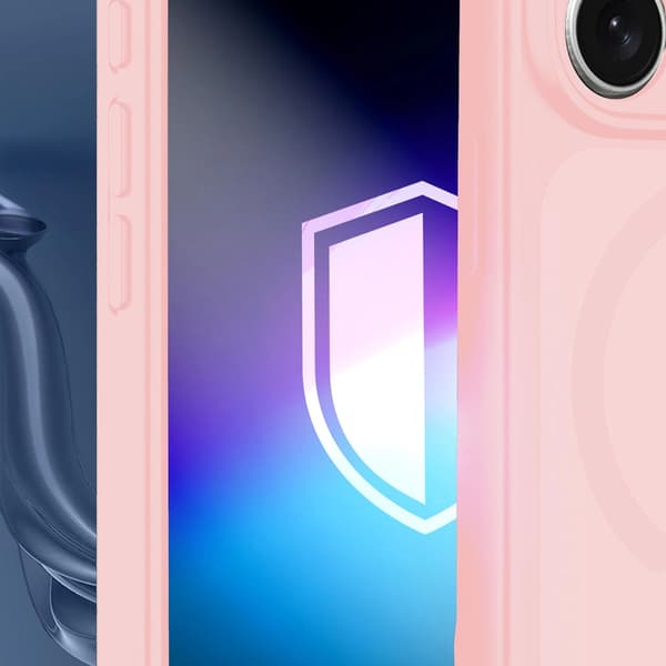 3mk Misty MagCase til iPhone 14 Pro - Lyserød