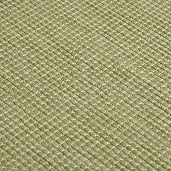 vidaXL Utomhusmatta, plattvävd, 200x280 cm, grön