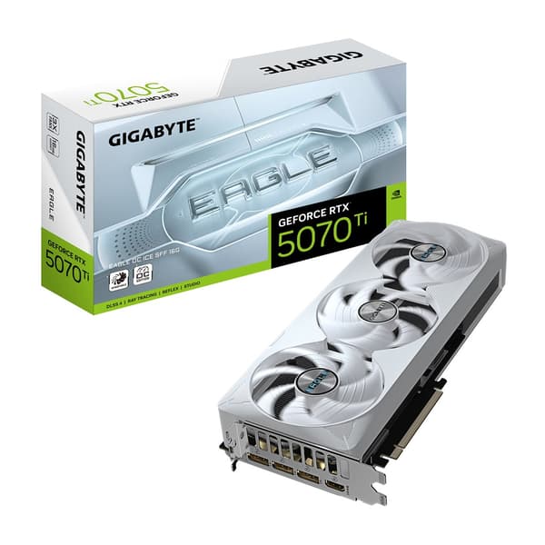 Grafikkort Gigabyte RTX 5070 Ti EAGLE ICE OC 16GB