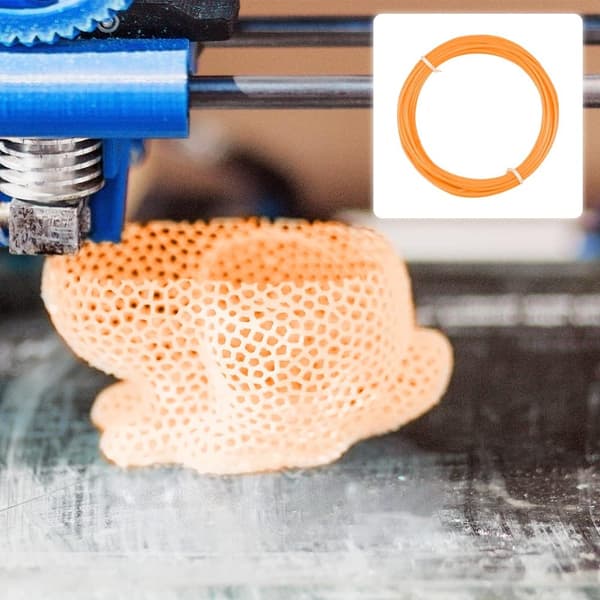 PLA-FILAMENT TIL 3D-PRINTERPEN ORANGE 5m 1,75 mm