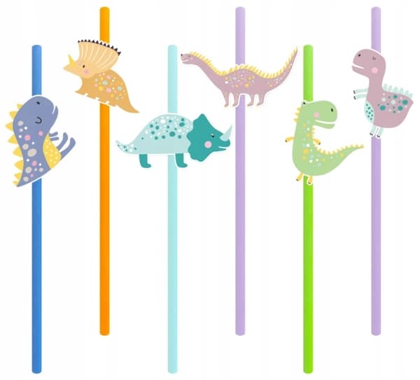 Pillit DINOSAUR Dino-putket 6 kpl.