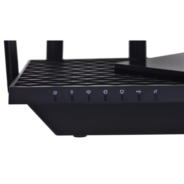 TP-LINK Archer AX72 PRO router sort, 6 antenner, 4804 Mbit/s