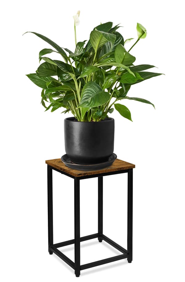 ARBEN RUSTIC loft blomsterstander, sort, 40 cm