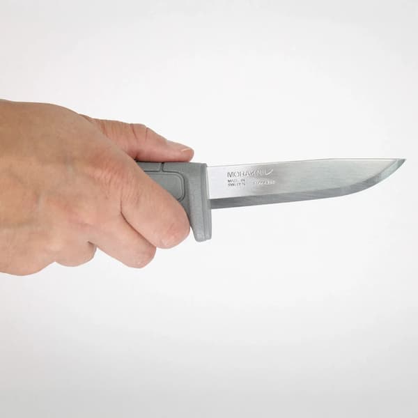 Morakniv Kniv Grå Rostfritt Stål 91mm Utomhus Bushcraft Basic 546 SE