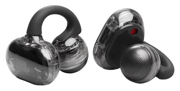JBL Soundgear Clips Ghost Edition trådløse hovedtelefoner, sort