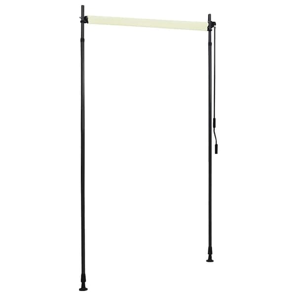 vidaXL Rullgardin, 120x270 cm, Creme