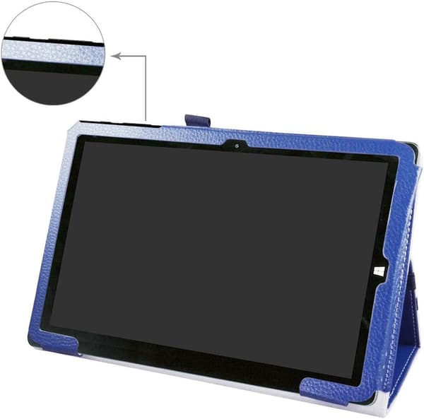 TABLET-ETUIS TIL CHUWI HI10 X BLÅ MED FLAP ELEGANT OG HOLDBART