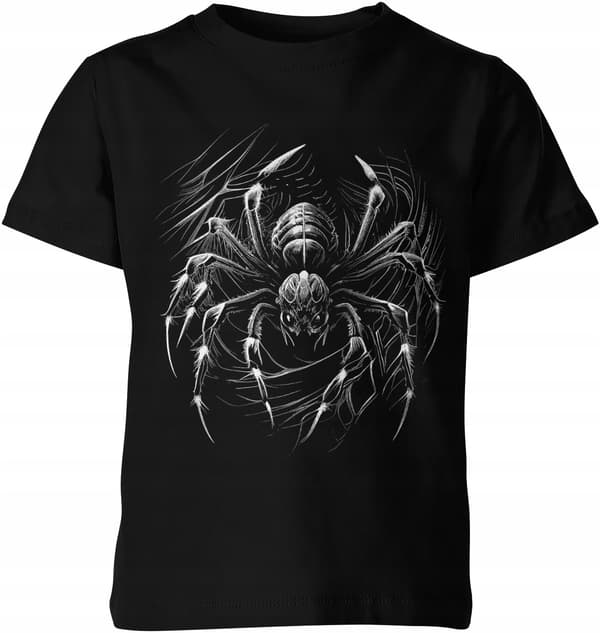 BARN-T-SHIRT MED SPINDELMÅL 140 FÖR BARN POJKAR