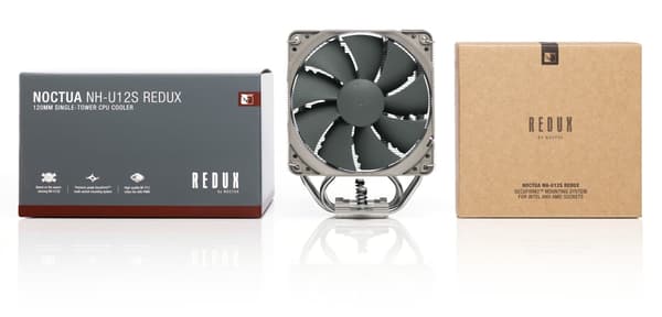 Noctua NH-U12S redux CPU-køler, grå, 12 cm, multistik