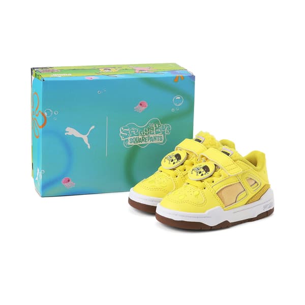 Puma SLIPSTREAM SPONGEBOB 2 AC+ barnskor gula 39164601 r 24