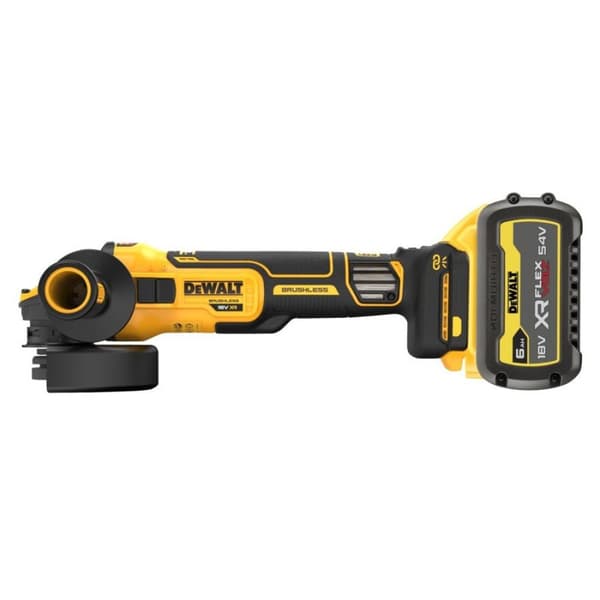 DeWalt 125mm vinkelsliber, 18V, børsteløs