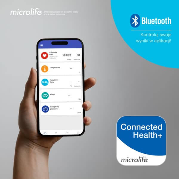 Microlife blodtryksapparat automatisk BP B4 BLUETOOTH