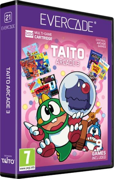 Evercade Taito Arcade 3