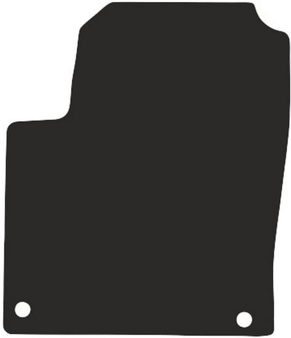Polyamid gummierad förarmatta för Ford Galaxy MK1 minivan 1995-2006