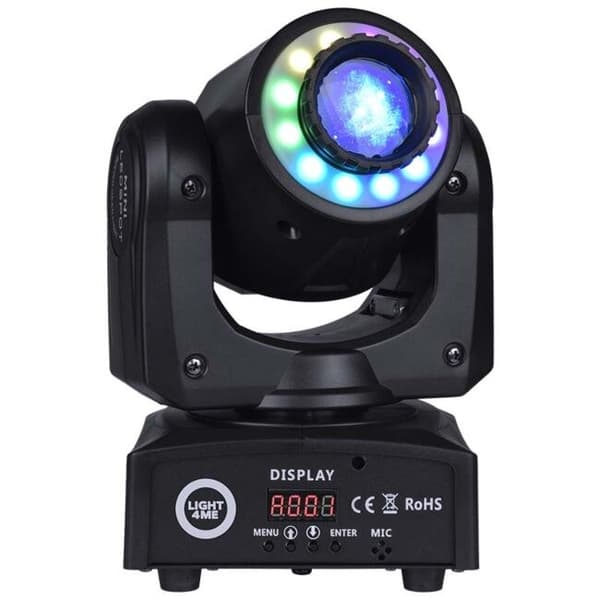 LIGHT4ME 30 SPOT RING - LED-rörligt huvud, 30 W