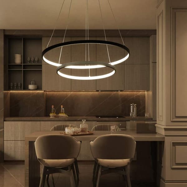 Lysekrone loftslampe loft ringlysekrone til køkkendekoration