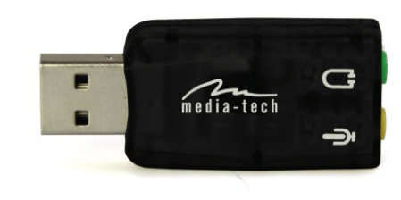 VIRTU 5.1 USB - USB lydkort der tilbyder virtuel 5.1-lyd