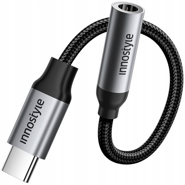 INNOSTYLE USB-C MINI JACK 3.5 ADAPTER AUX-KABEL FÖR SAMSUNG DAC