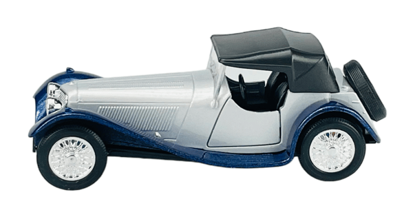 Welly OLD timer SS Jaguar 100 katolla hopea 1:34 98876