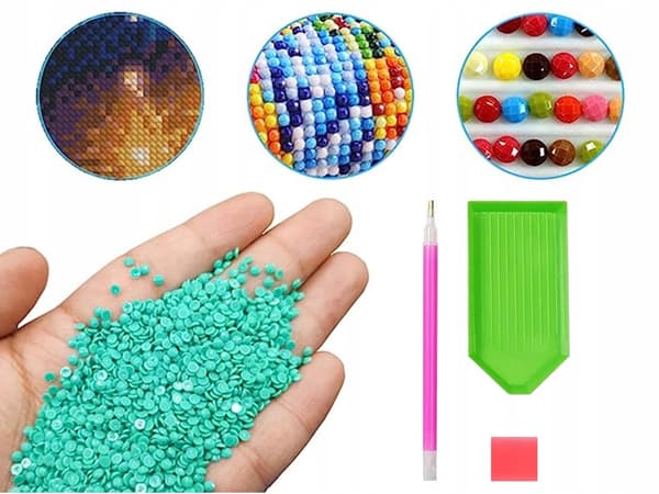 DIAMANTBRODERI SNÖMÄN (100) GAB_A