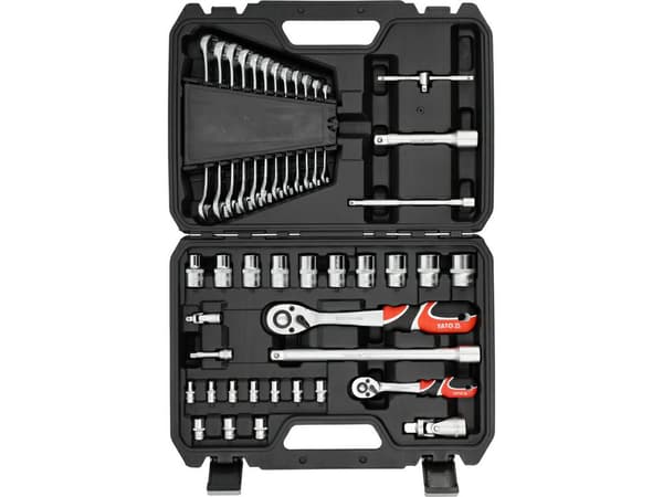 YATO NYCKELSATS 41 delar 1/2" / 1/4"