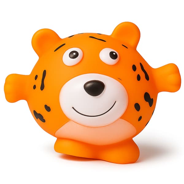 Pimpelleksak för hundar Valppimpel Tugg Tiger