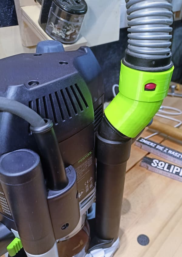 Festool OF2200 jyrsimen supistussovitin - BOSCH-kaasuimuri