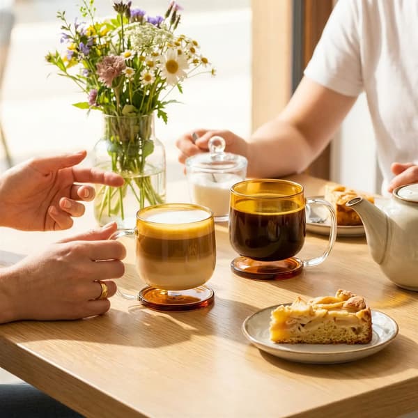 GLAS MED LUFTLEVITATIONSEFFEKT BÄRNSTÄRKT MUGG 300 ml