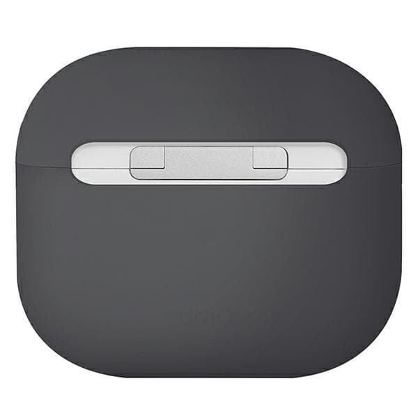 UNIQ Lino AirPods 3:e generationens silikonskal i grått/askgrått
