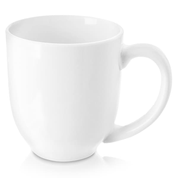 Mona porcelænskrus hvid 450 ml