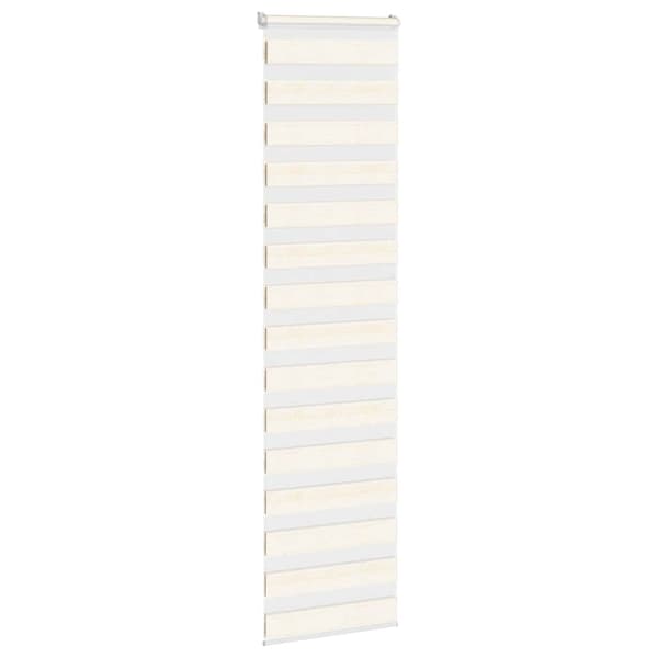 vidaXL Zebrarullgardin, 60x230 cm, Tygbredd 55,9 cm, Polyester