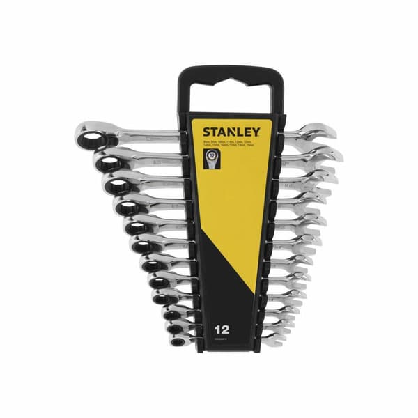 STANLEY 12-delt ringgaffelnøglesæt STMT82843-0