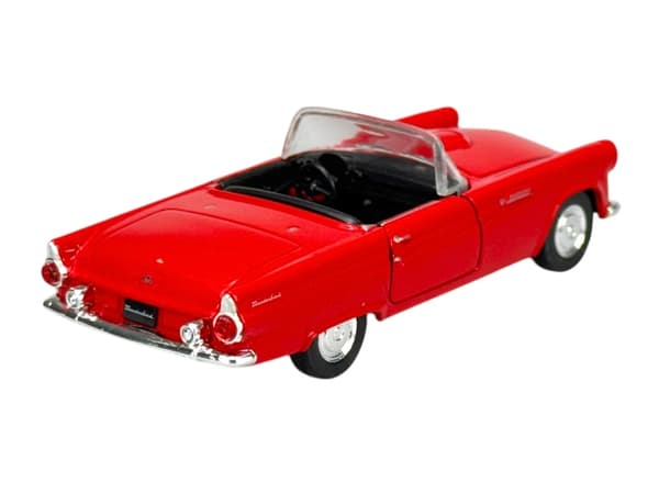 WELLY OLD TIMER 1955 FORD THUNDERBIRD ILMAN KATTOA PUNAINEN 1:34 42366