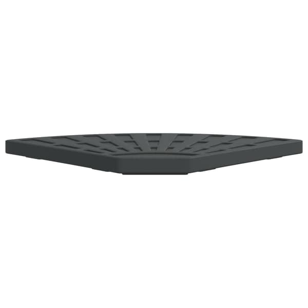 vidaXL Paraplyvikt med kryssstativ, 14 kg