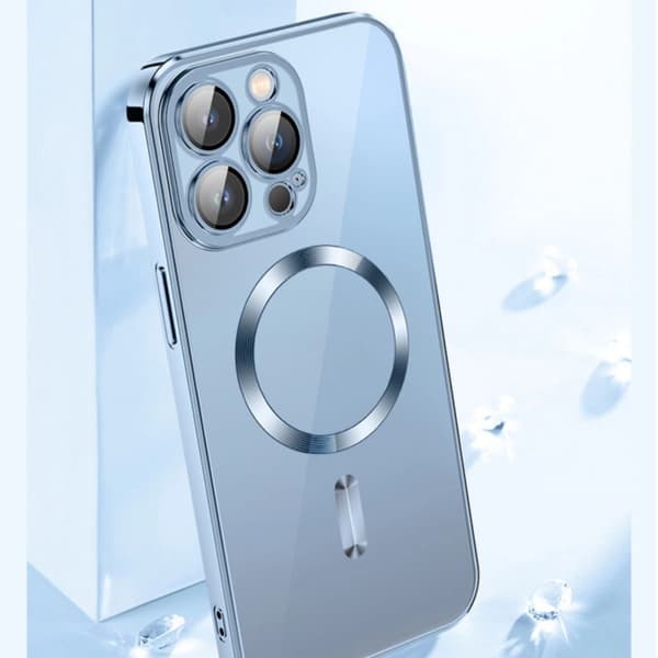 Wozinsky Galvaniseret Magsafe Etui til Samsung Galaxy S24 FE - Sort