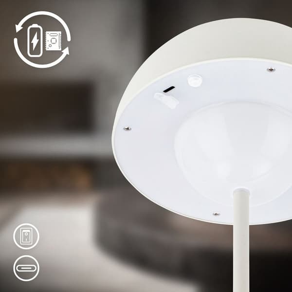 LED-bordlampe IP44 Hjem og have Dæmpbar Touch Trådløs