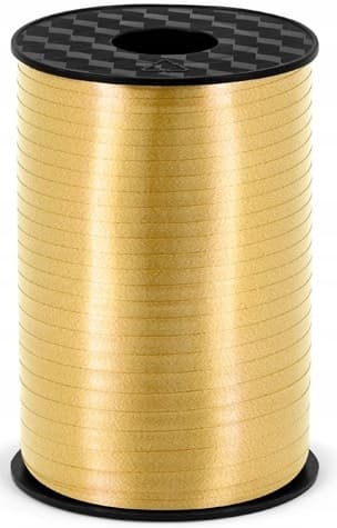 Plastnauhaa, kulta, 5mm/225m, 1 kpl