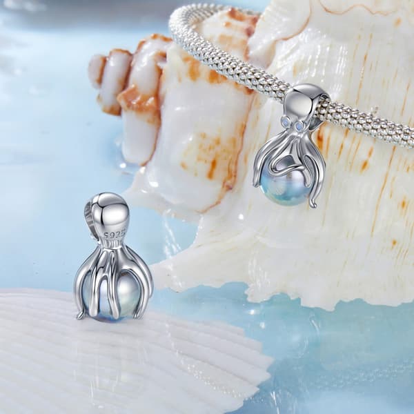 Silverberlock OCTOPUS pärlor silver 925 pärla