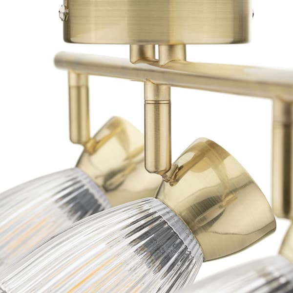 STRÅDLAMPA BEST 3 E14 GULD MILAGRO ML9976