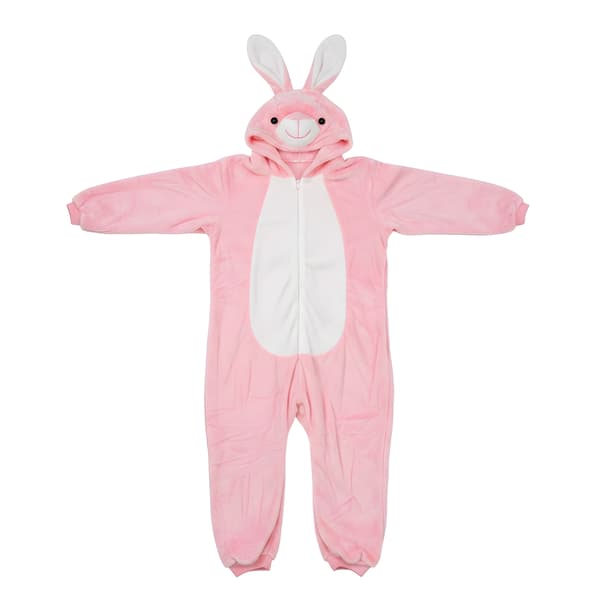 Pink Kanin Onesie Pyjamas Kostume 90: 79-87 cm