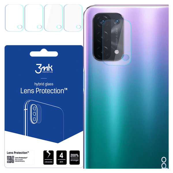 Oppo A54 5G/A74 5G - 3mk linsskydd