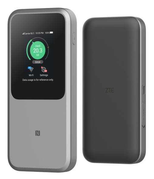 ZTE MU5120 5G Wi-Fi 6 AX3600 -reititin