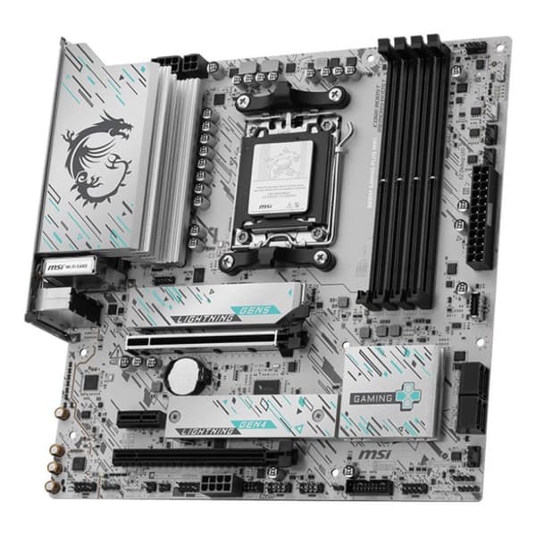 MSI B850M GAMING PLUS WIFI Moderkort Micro ATX, AM5, Wi-Fi 7