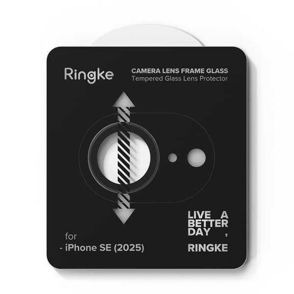 RINGKE KAMERAN RUUNUSSUOJA 2 KPL IPHONE 16E MUSTA
