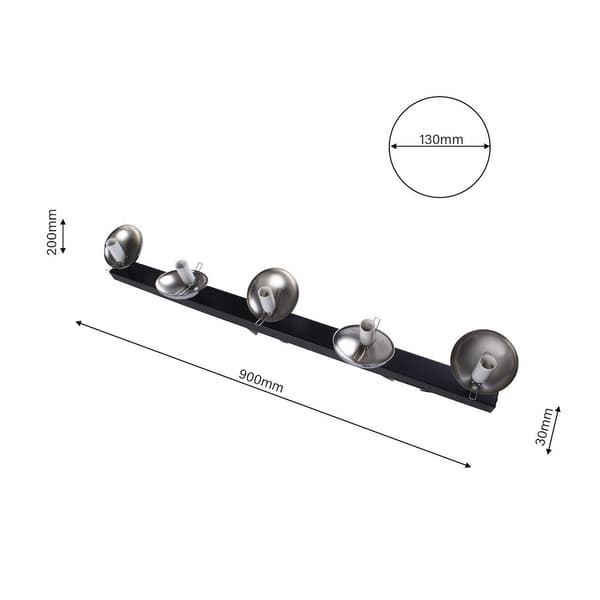 Loftlampe SFERA 1 E14 Krom Milagro MLP8875
