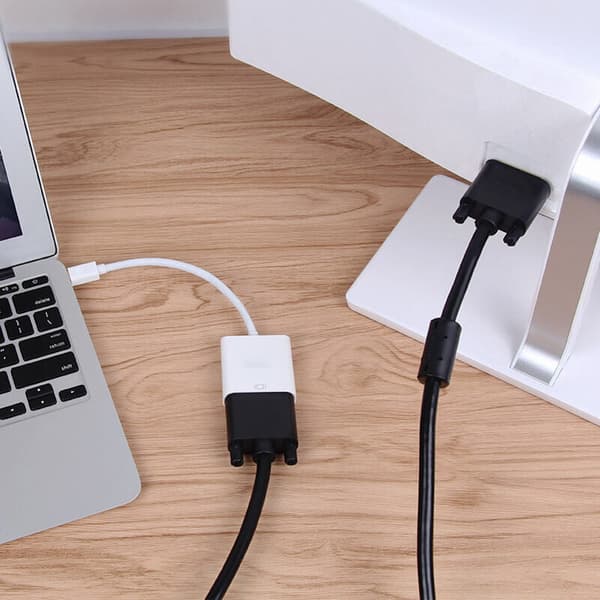Adapter mini DisplayPort til DVI MacBook HQ konverter kabel