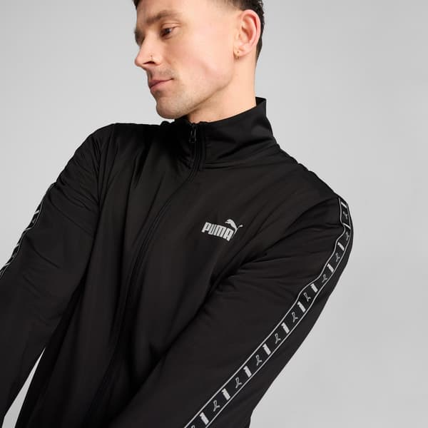 Puma POLY TAPE herre træningssæt sort 68485301 r S